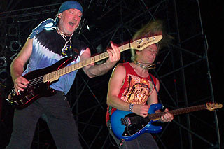 Roger Glover und Steve Morse in Mosbach